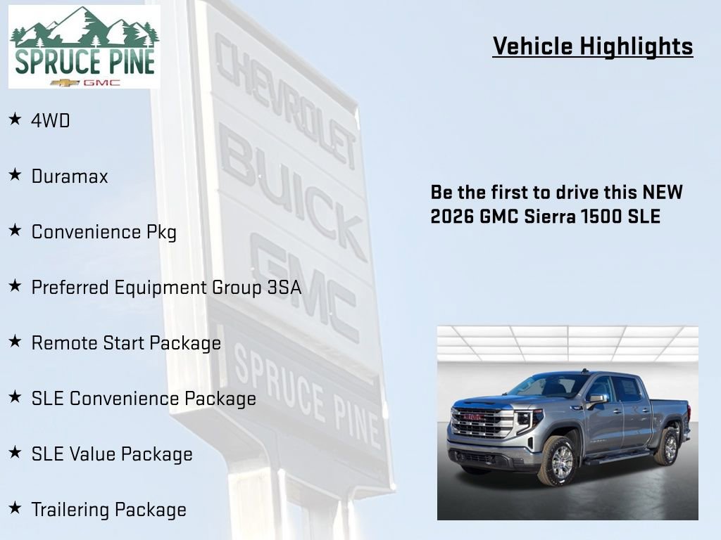 New 2026 GMC Sierra 1500 SLE image 5