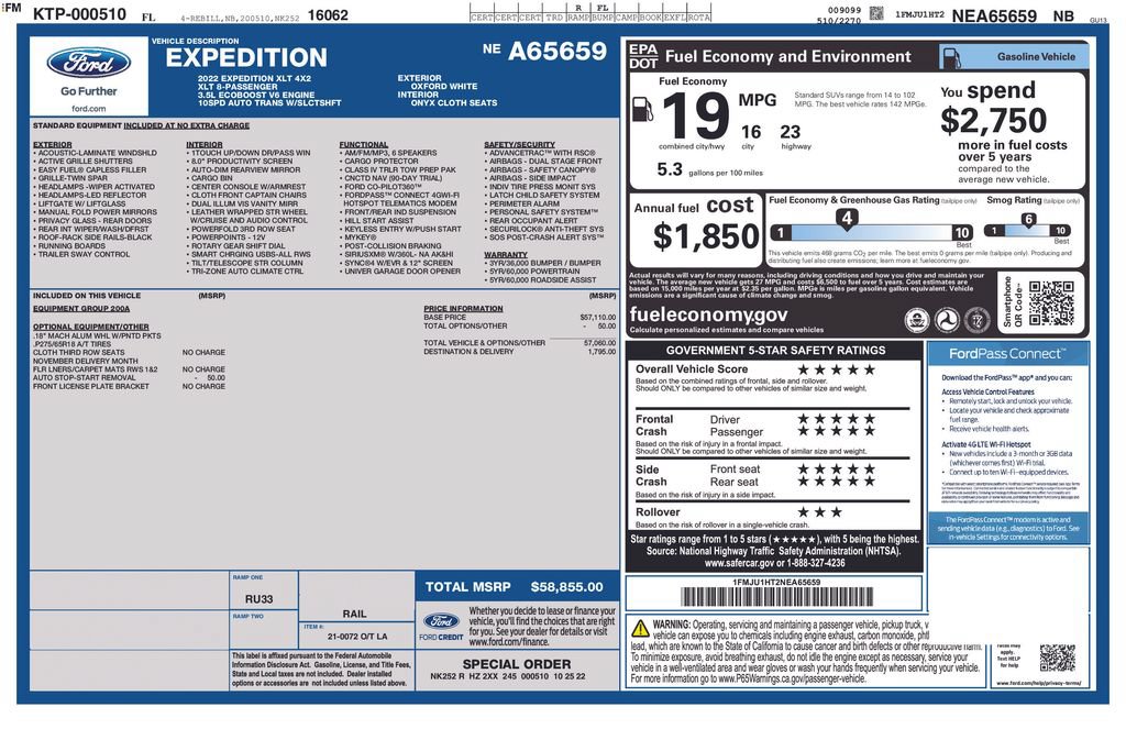 Used 2022 Ford Expedition XLT RWD image 38