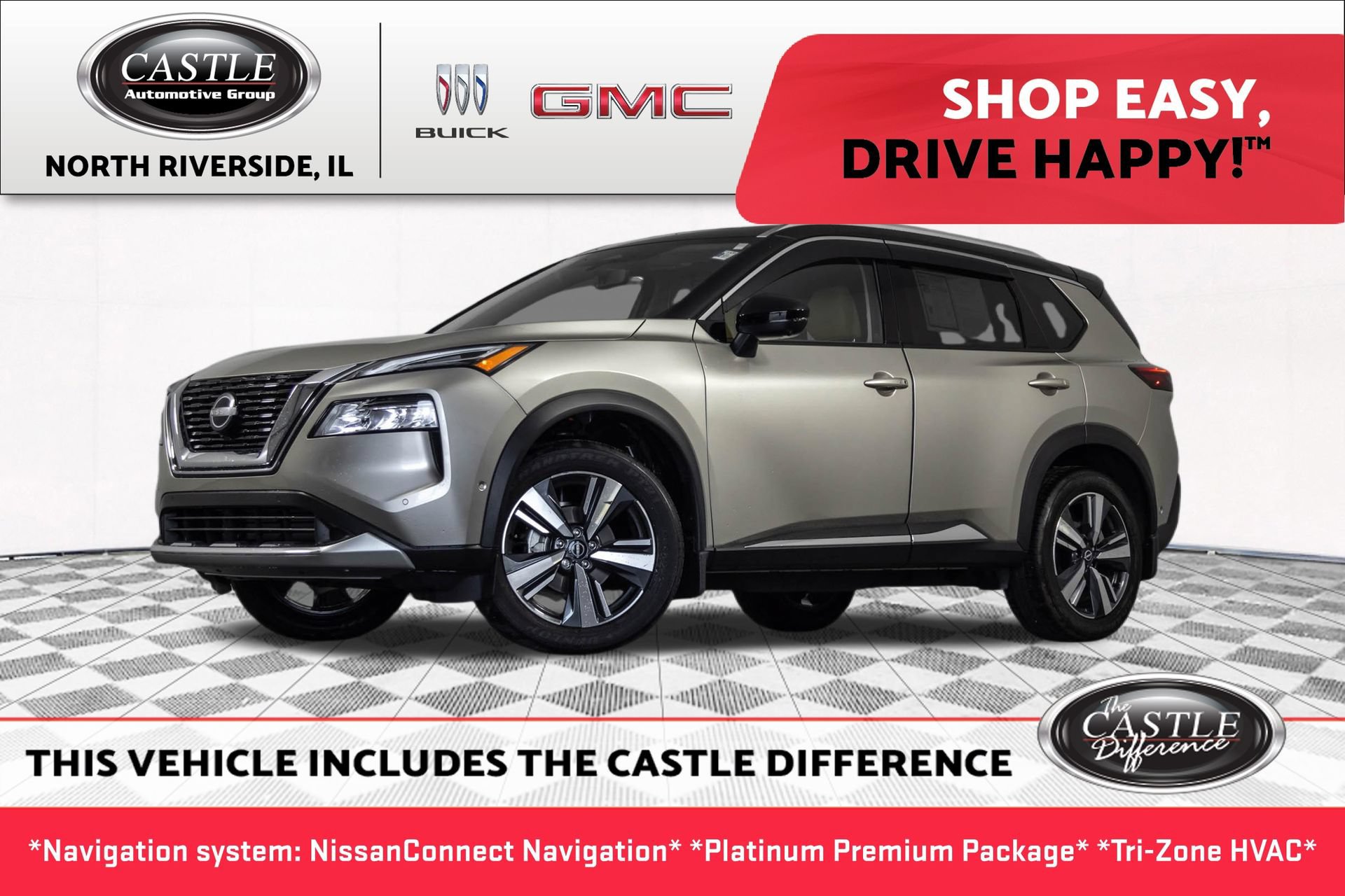 Used 2023 Nissan Rogue Platinum w/ Platinum Premium Package