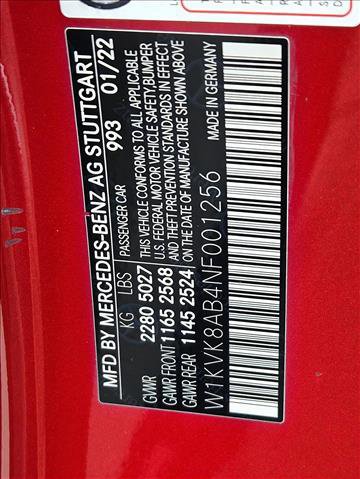 Certified 2022 Mercedes-Benz SL 55 AMG 4MATIC image 23