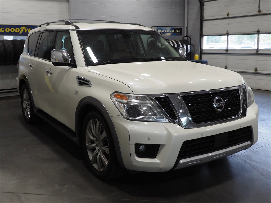 Used 2017 Nissan Armada Platinum w/ Captain Seat Package image 3