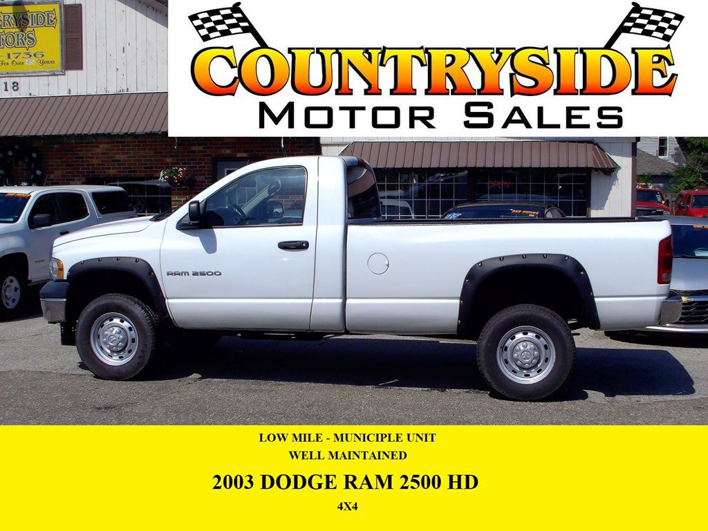 Used 2003 Dodge Ram 2500 Truck ST