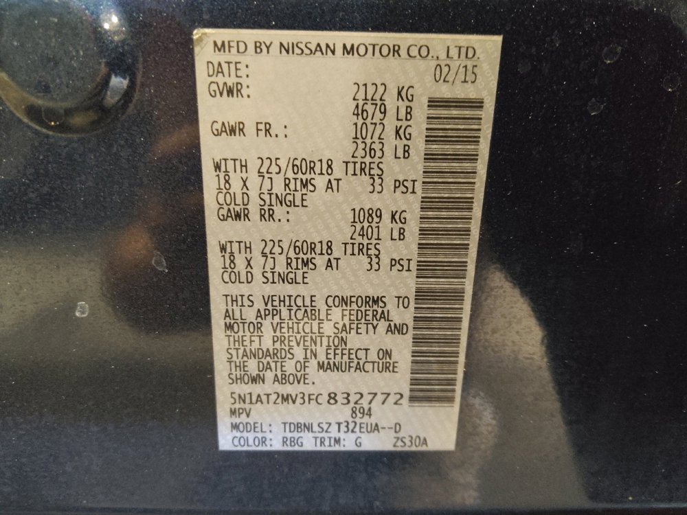 Used 2015 Nissan Rogue SL w/ SL Premium Package image 33