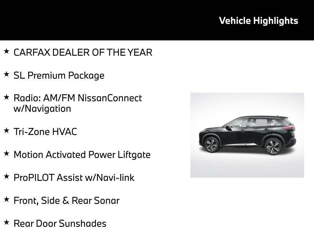 Used 2023 Nissan Rogue SL w/ SL Premium Package AWD/4WD image 5