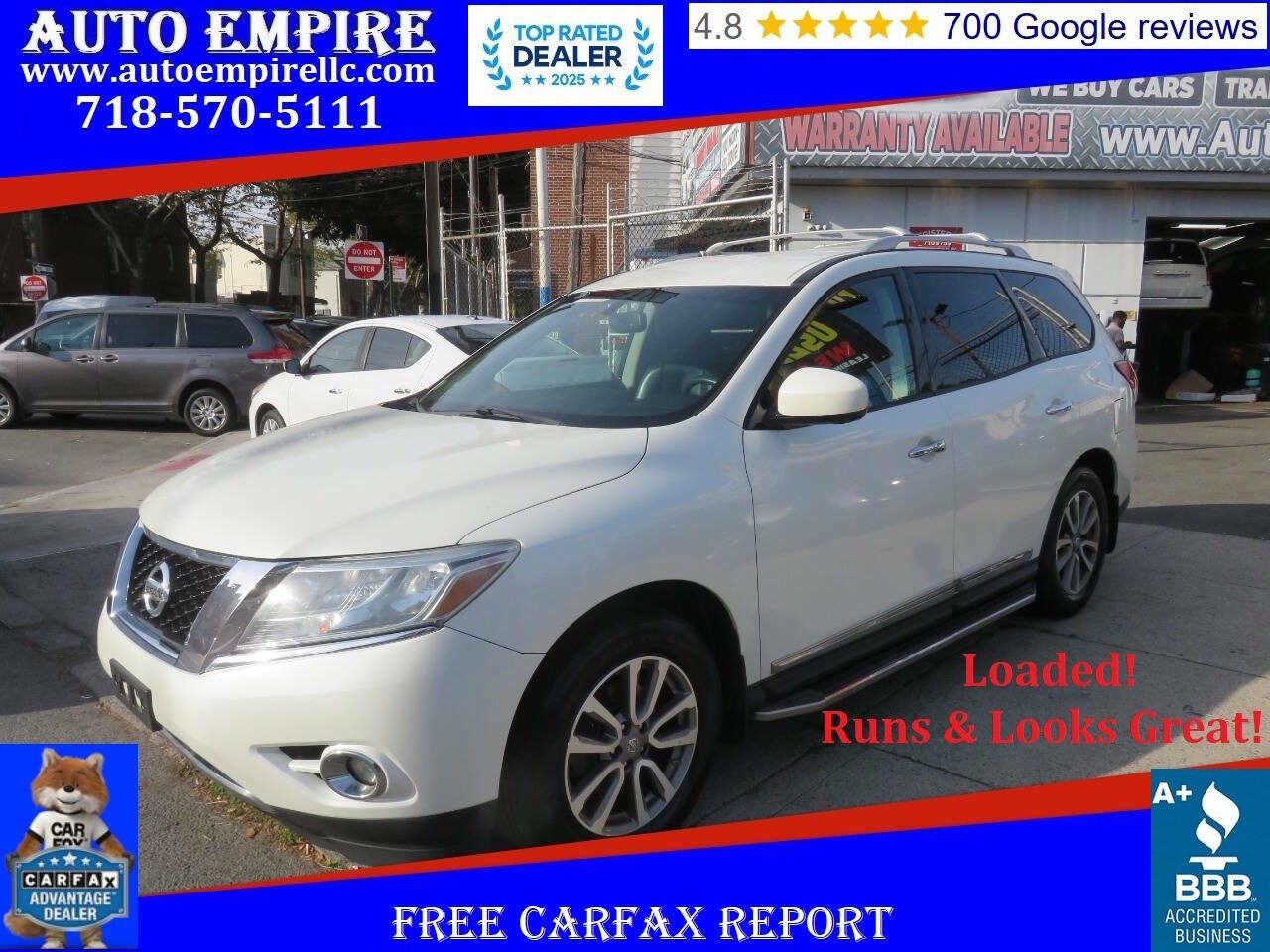 Used 2015 Nissan Pathfinder SL w/ SL Tech Package