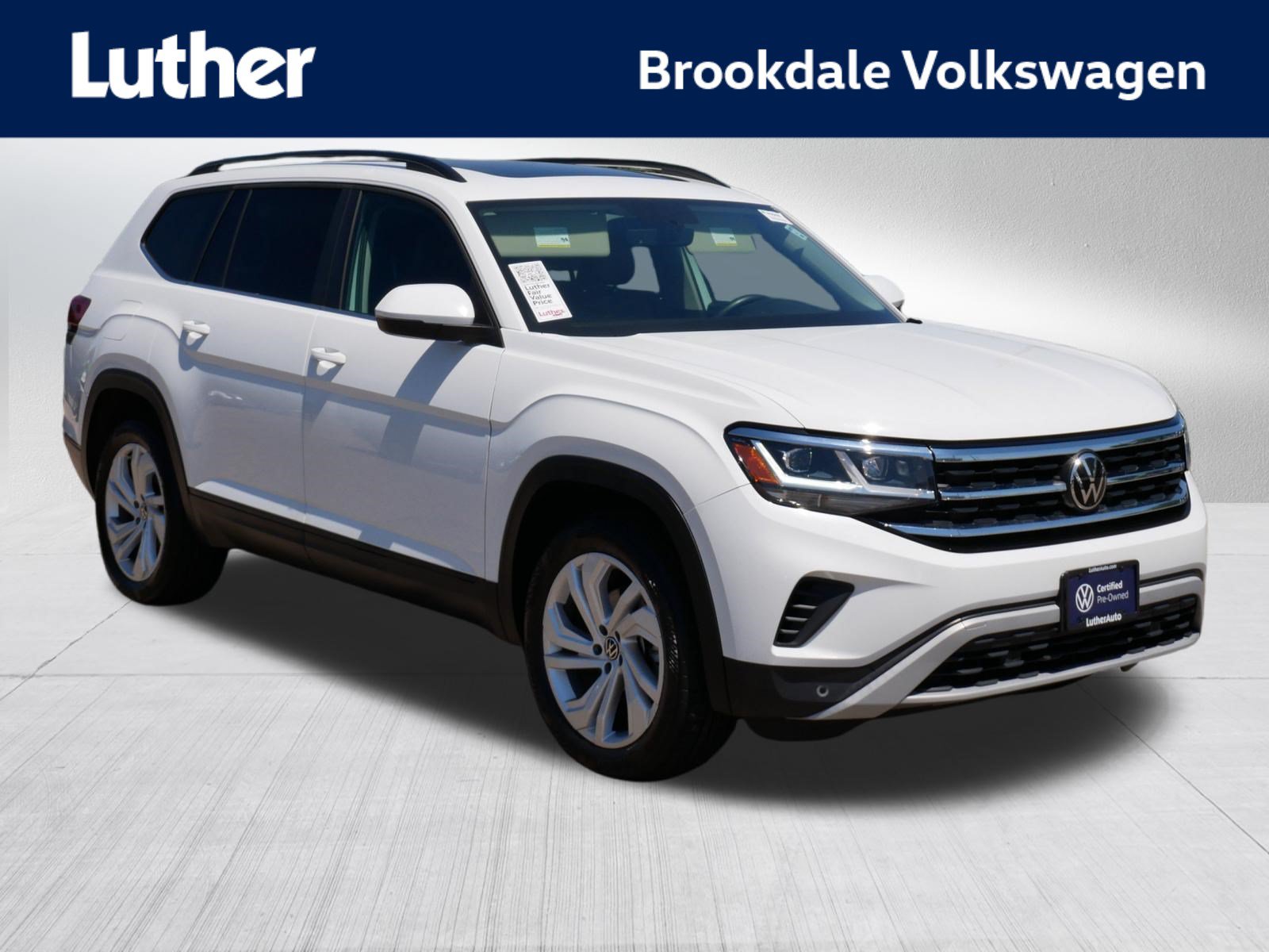Certified 2023 Volkswagen Atlas SE w/ Panoramic Sunroof Package