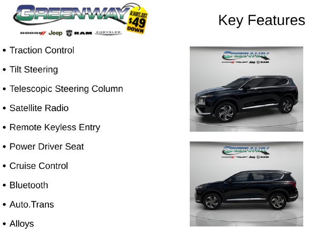 Used 2022 Hyundai Santa Fe SEL w/ Cargo Package AWD/4WD image 2