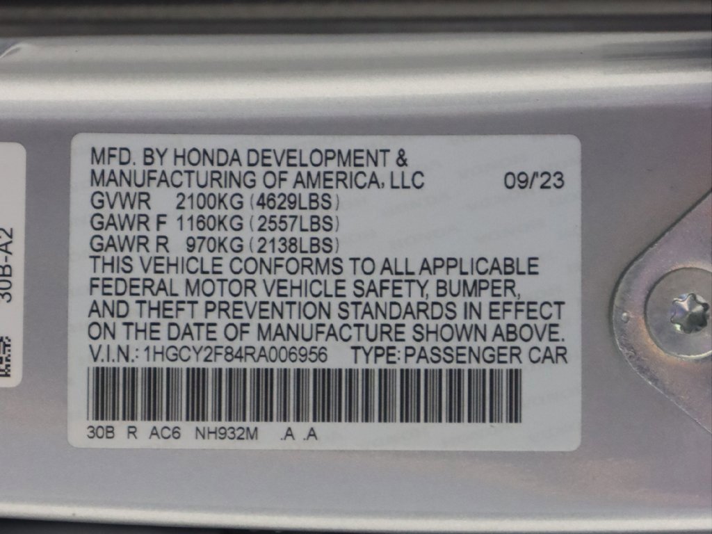 Used 2024 Honda Accord Touring image 58