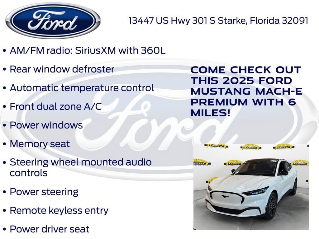 New 2025 Ford Mustang Mach-E Premium w/ Interior Protection Package image 20