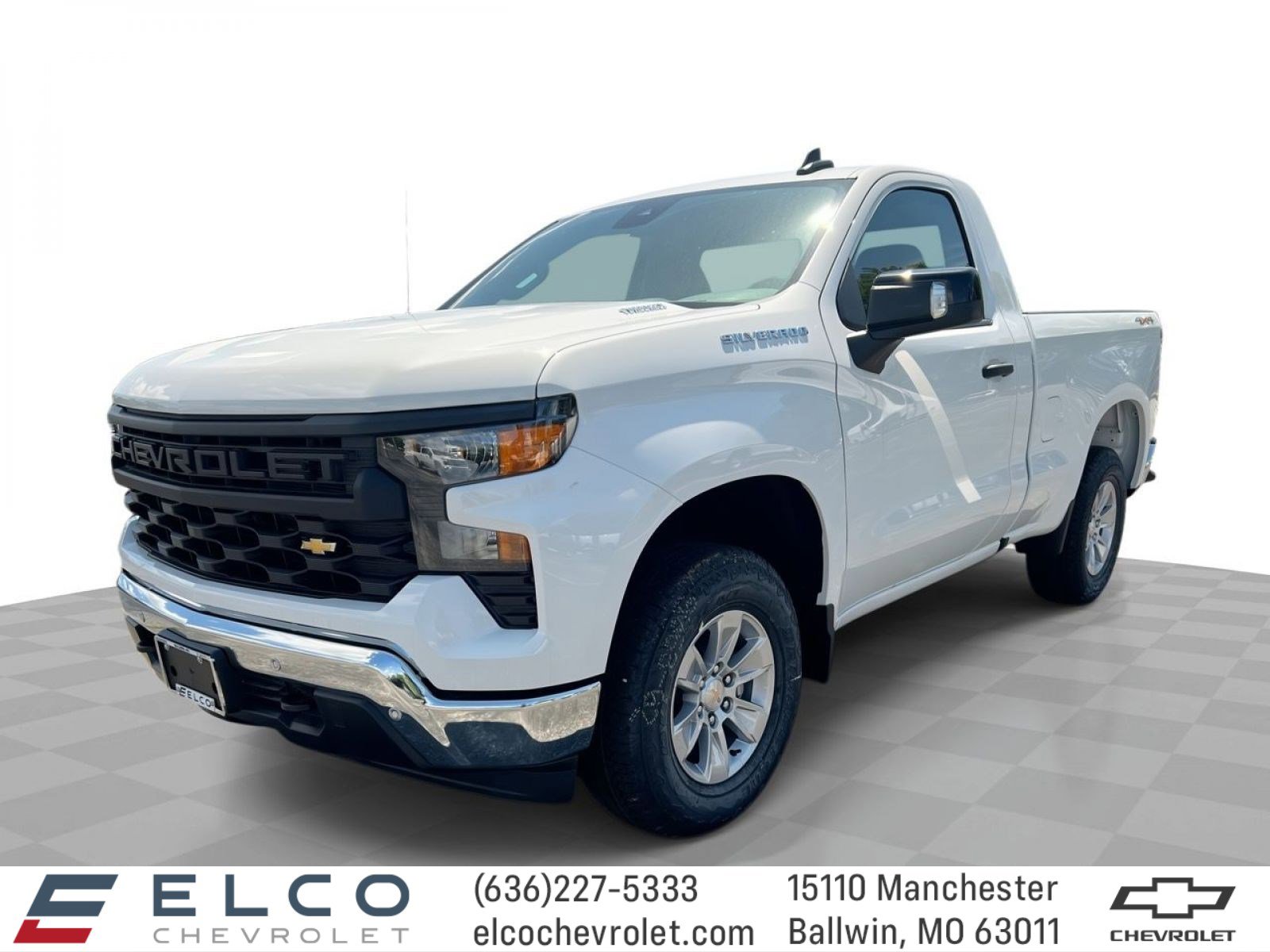 New 2026 Chevrolet Silverado 1500 W/T w/ WT Safety Package AWD/4WD image 1