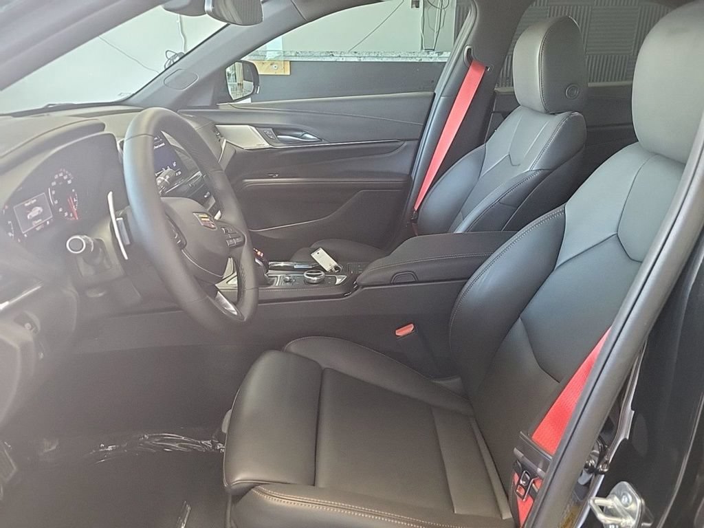 Used 2025 Cadillac CT4 V w/ LPO, Red Accent Package RWD image 6