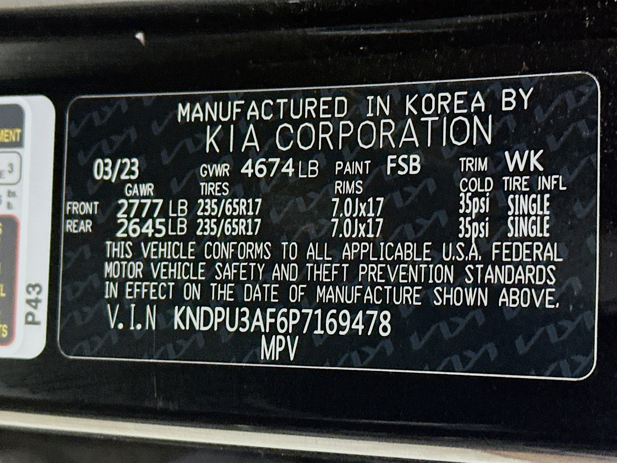 Certified 2023 Kia Sportage LX FWD image 30