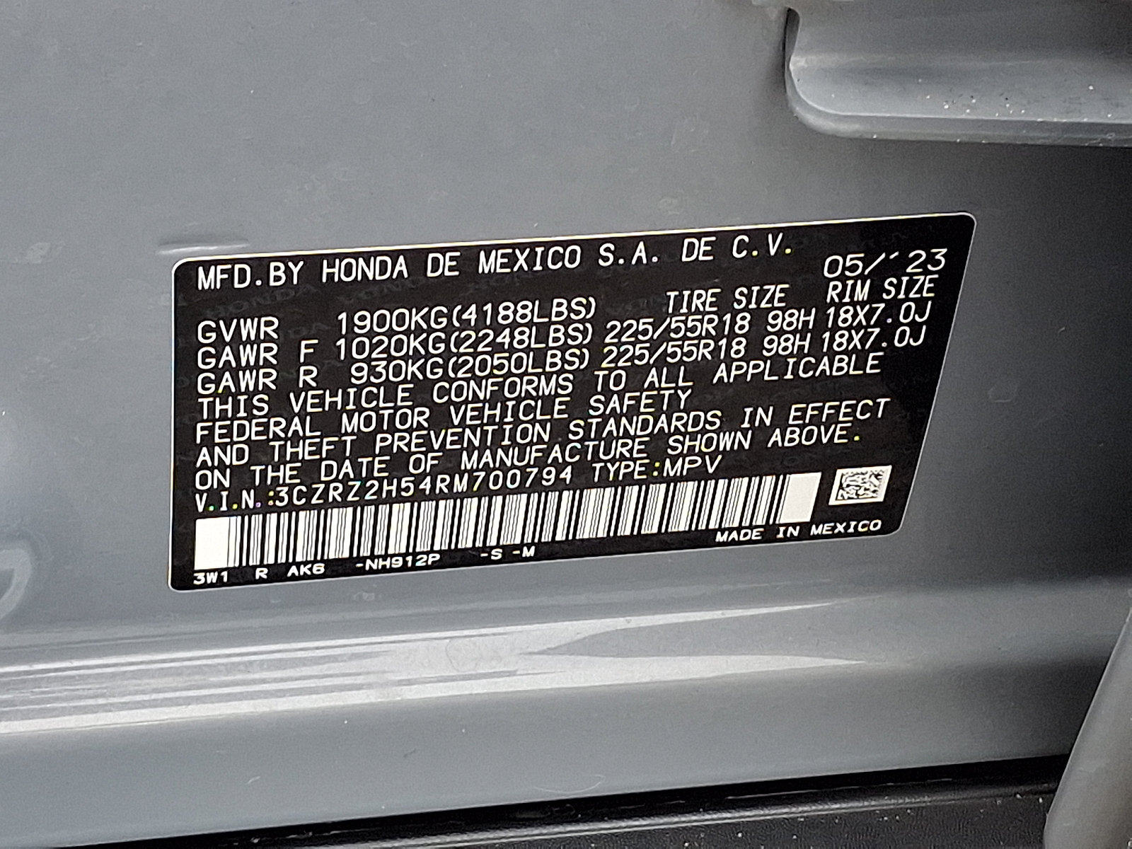 Used 2024 Honda HR-V Sport image 27