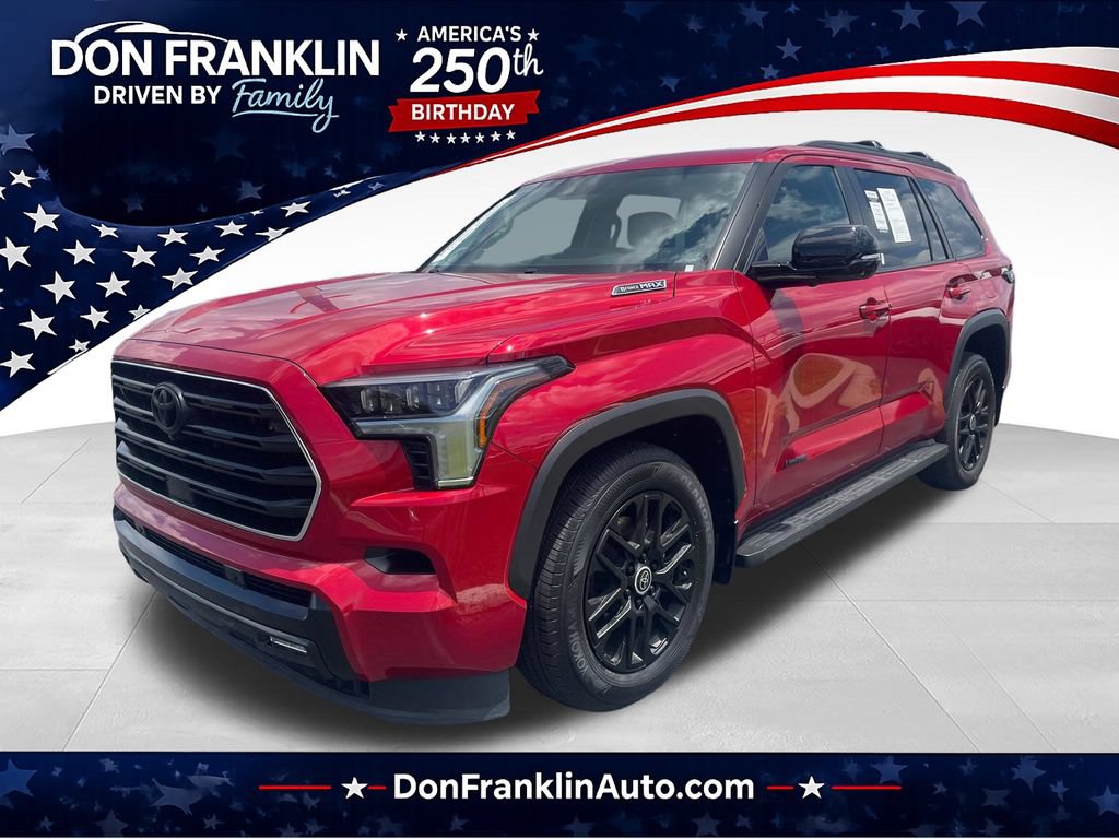 Used 2024 Toyota Sequoia Limited w/ Nightshade Package AWD/4WD image 1