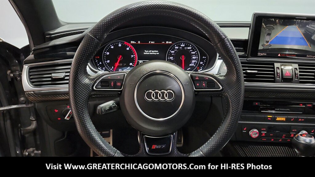 Used 2014 Audi RS 7 Prestige w/ Matte Aluminum Optic Package AWD/4WD image 37