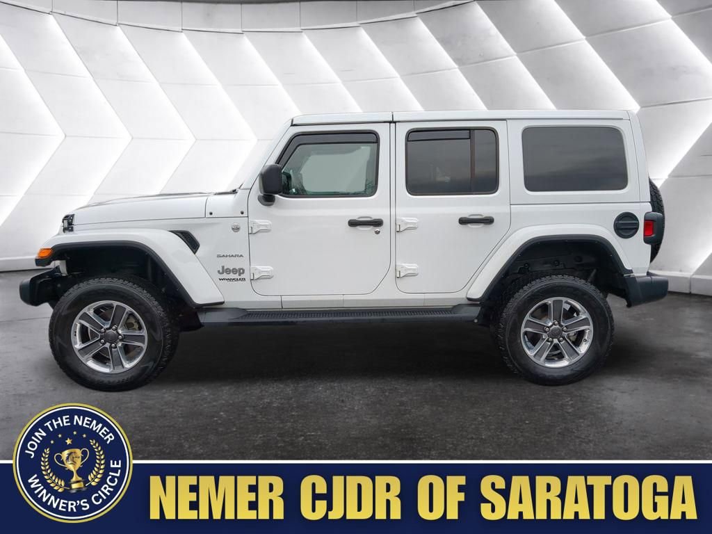 Used 2021 Jeep Wrangler Unlimited Sahara image 3