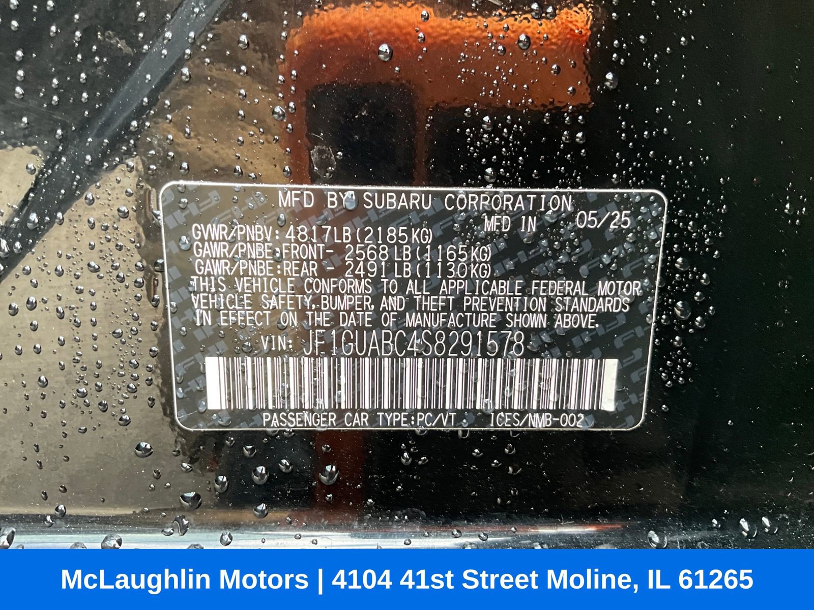 Used 2025 Subaru Impreza 2.0i AWD/4WD image 18