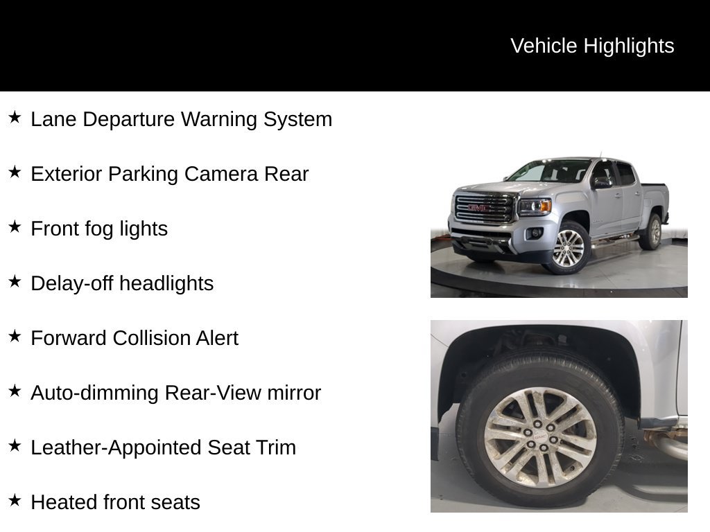 Used 2017 GMC Canyon SLT w/ Driver Alert Package AWD/4WD image 13