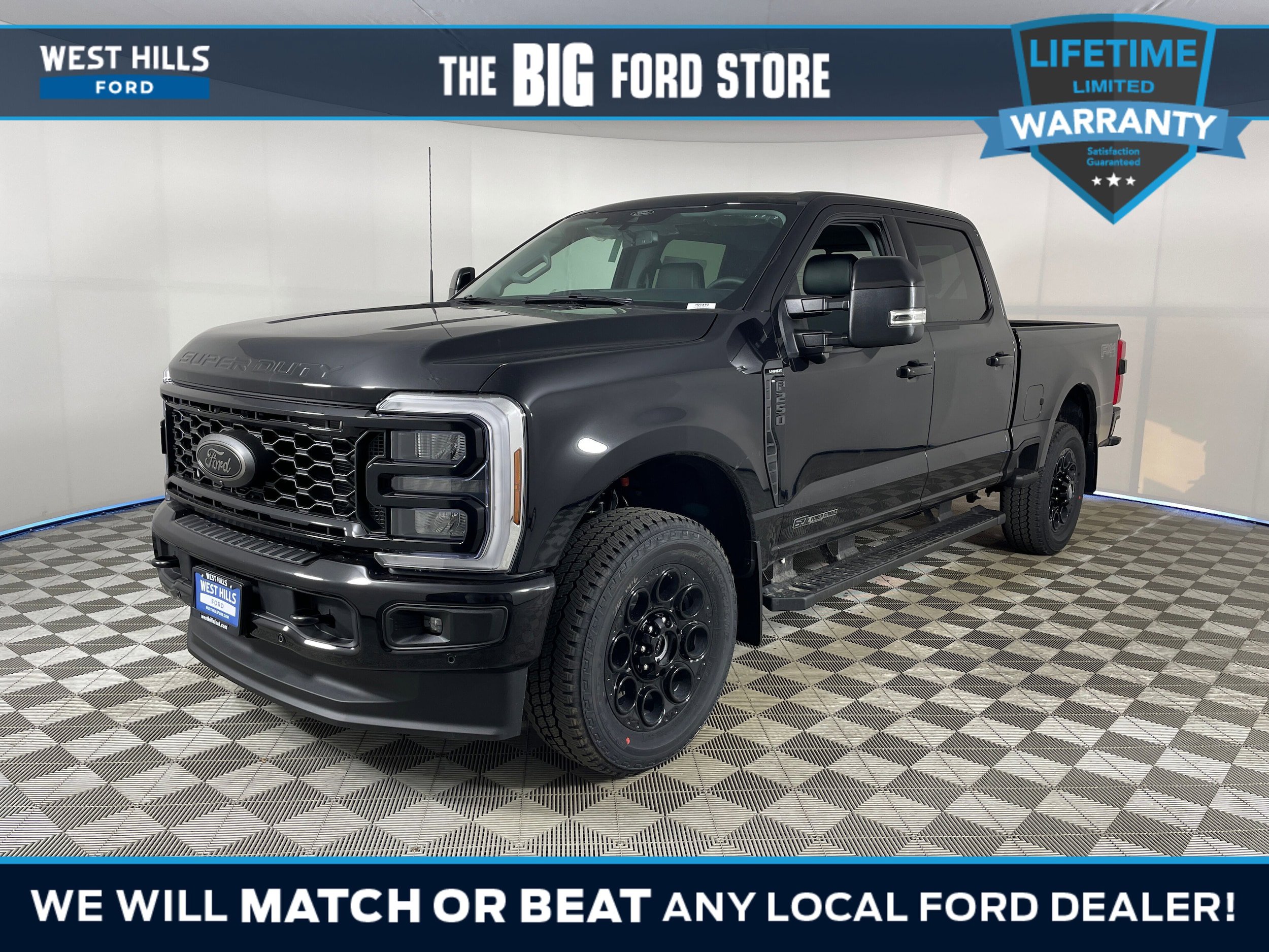 New 2026 Ford F250 Lariat w/ Black Appearance Package
