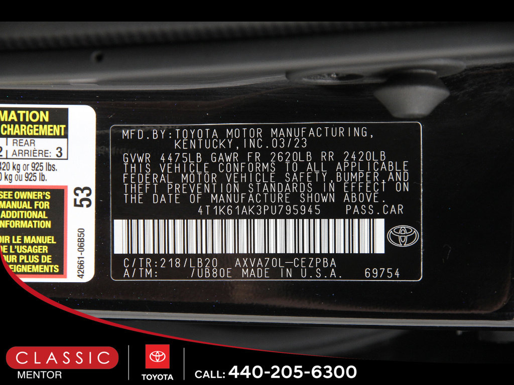Certified 2023 Toyota Camry XSE w/ Cold Weather Package FWD image 22