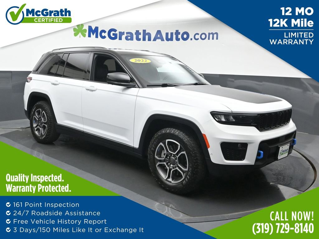 Used 2022 Jeep Grand Cherokee Trailhawk w/ Advanced Protech Group II