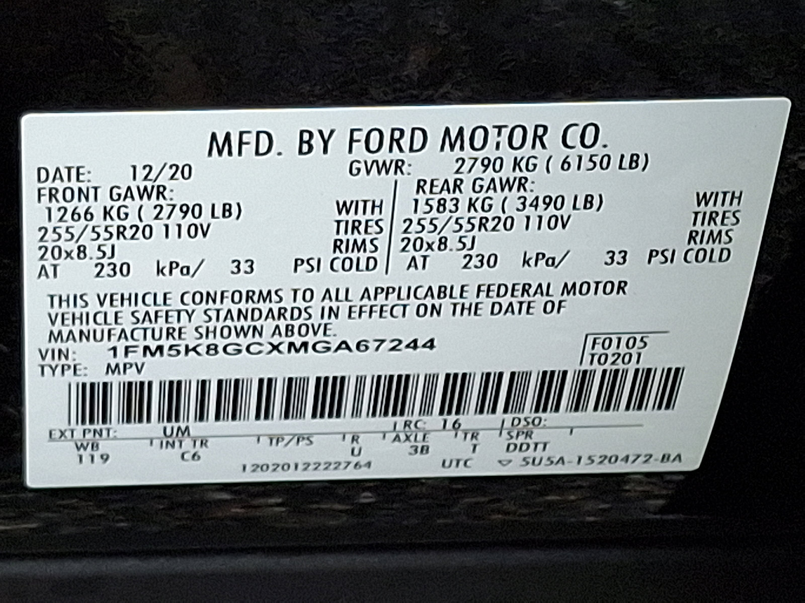 Certified 2021 Ford Explorer ST w/ Equipment Group 401A image 28