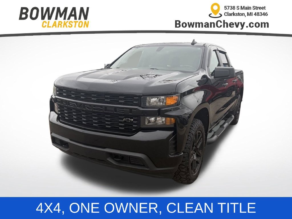 Used 2021 Chevrolet Silverado 1500 Custom w/ Rally Edition