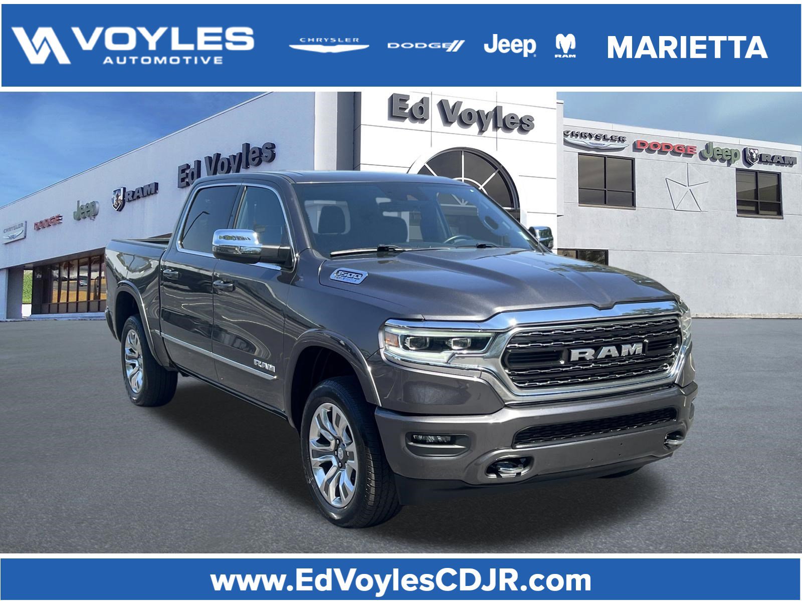 Used 2024 RAM 1500 Limited w/ Body Color Bumper Group AWD/4WD image 1