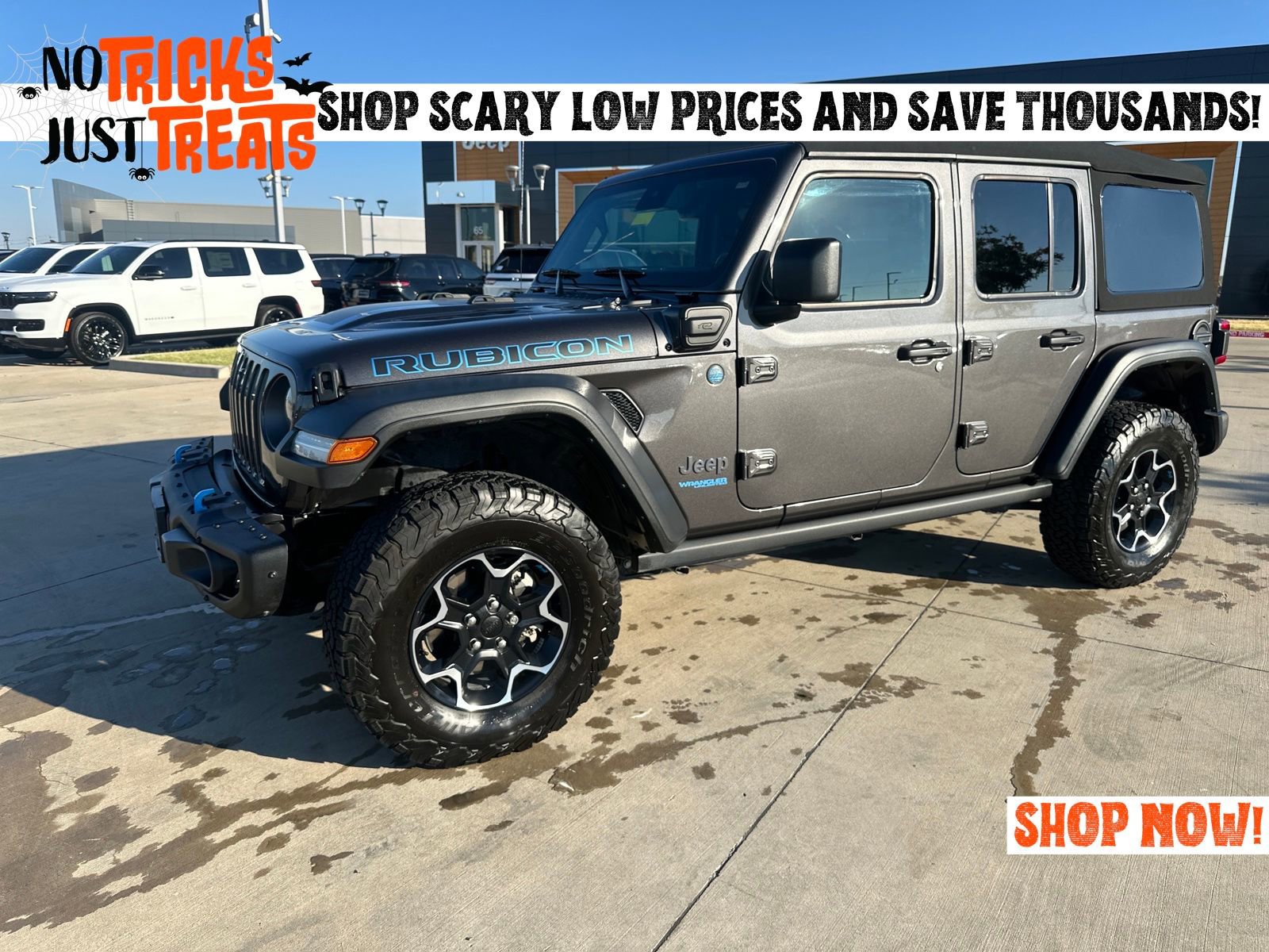Used 2022 Jeep Wrangler Unlimited Rubicon 4xe w/ Steel Bumper Group