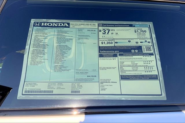 New 2026 Honda CR-V Sport Touring image 14