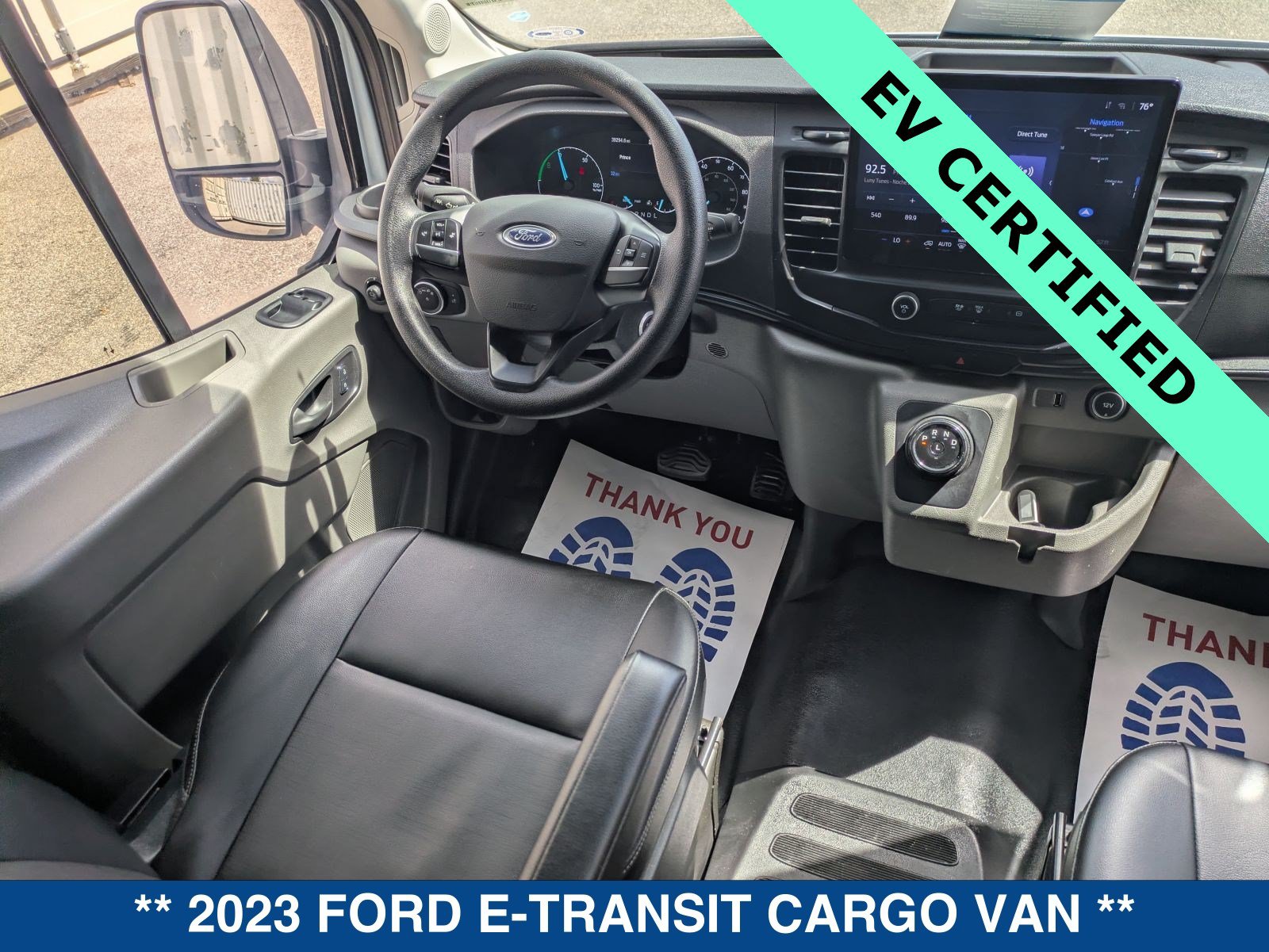 Certified 2023 Ford E-Transit Medium Roof RWD image 21