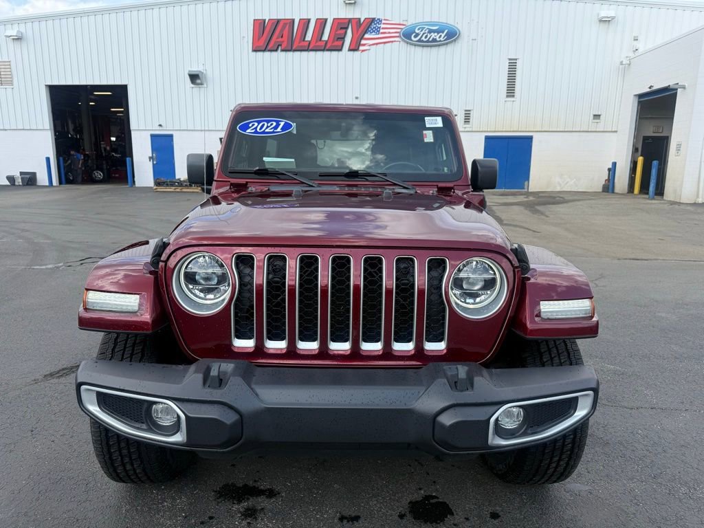 Used 2021 Jeep Wrangler Unlimited Sahara w/ Cold Weather Group AWD/4WD image 8