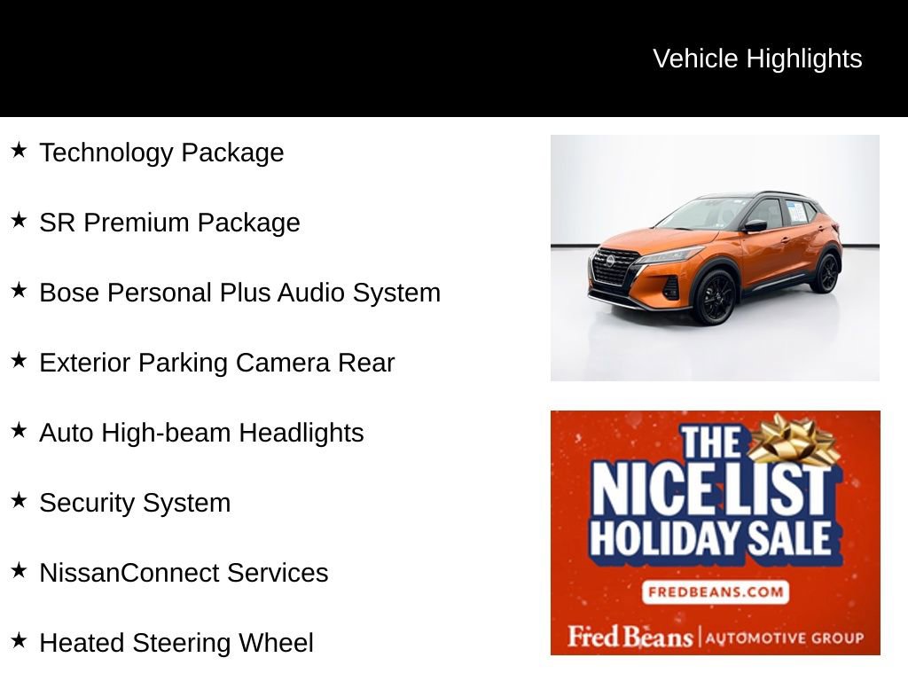 Used 2023 Nissan Kicks SR w/ SR Premium Package video 3
