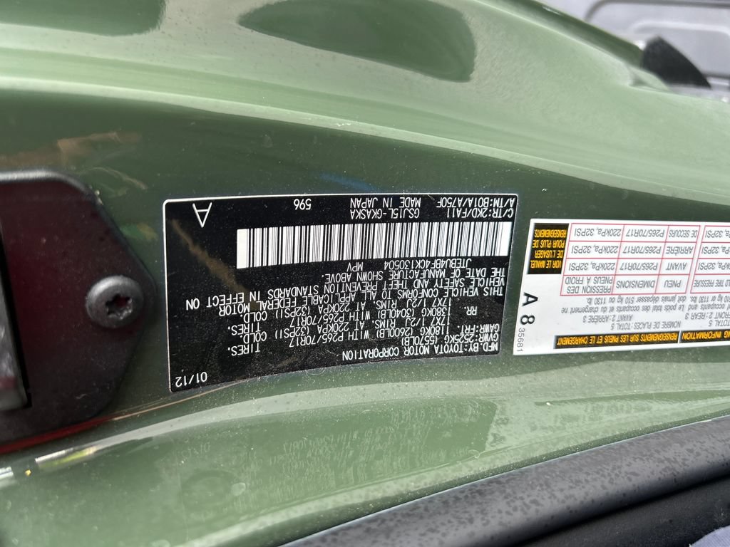 Used 2012 Toyota FJ Cruiser 4WD w/ Upgrade Pkg image 22