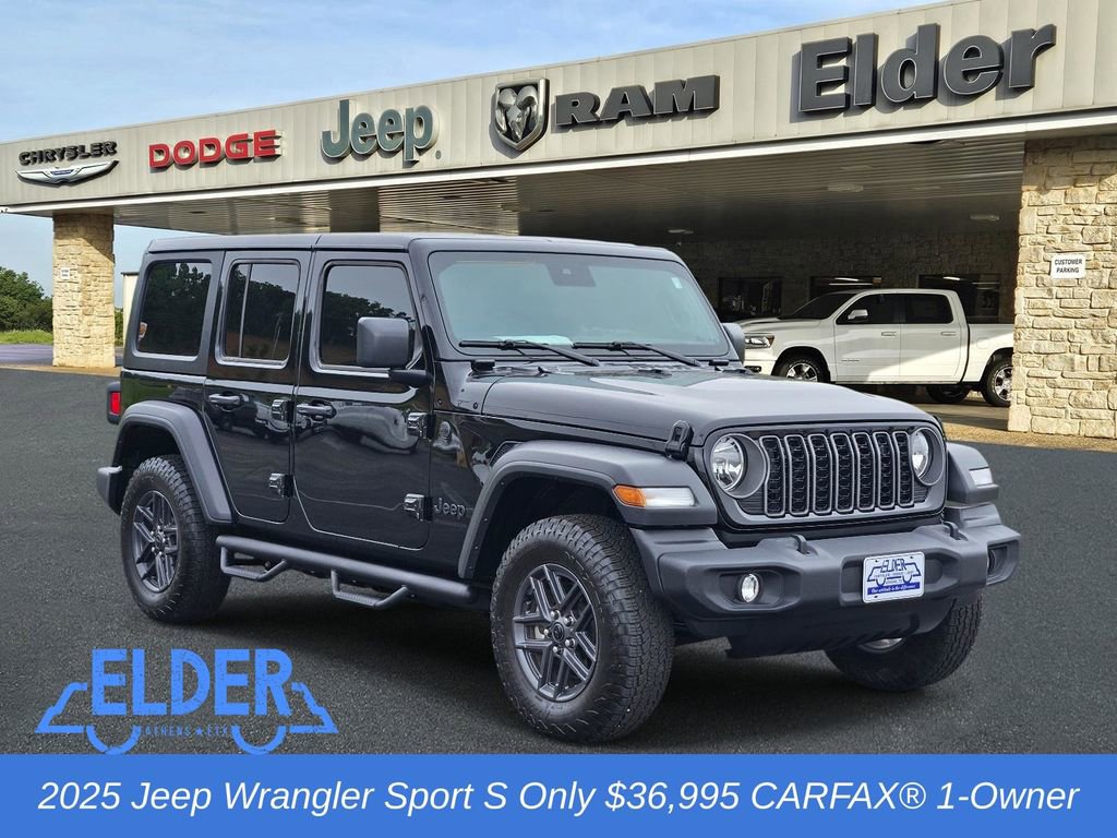 Used 2025 Jeep Wrangler Unlimited Sport AWD/4WD image 1