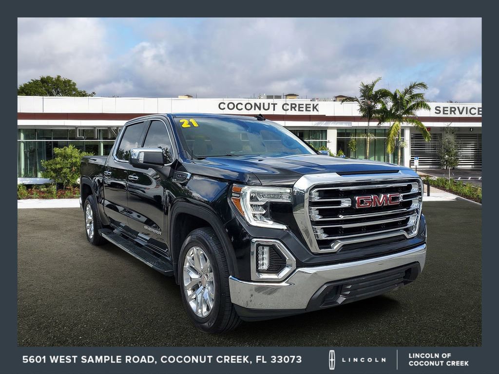 Used 2021 GMC Sierra 1500 SLT w/ SLT Premium Package RWD image 1