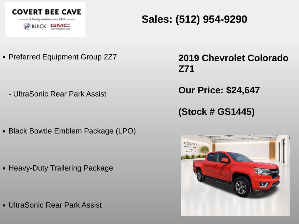 Used 2019 Chevrolet Colorado Z71 RWD image 7