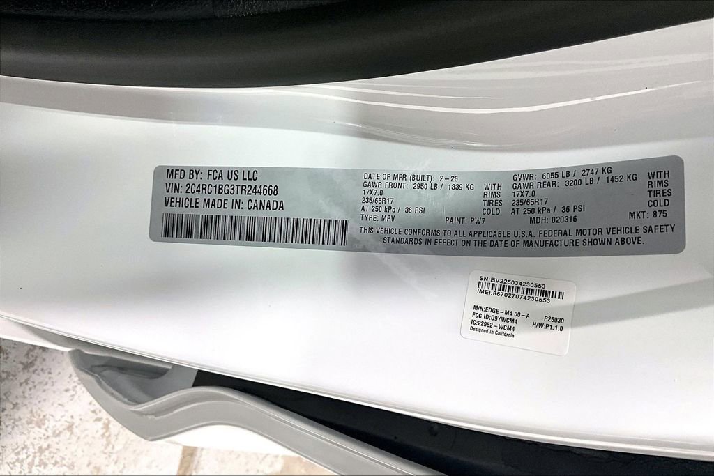 New 2026 Chrysler Pacifica Select FWD image 23