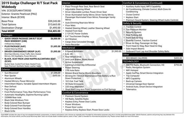 Used 2019 Dodge Challenger R/T Scat Pack image 4
