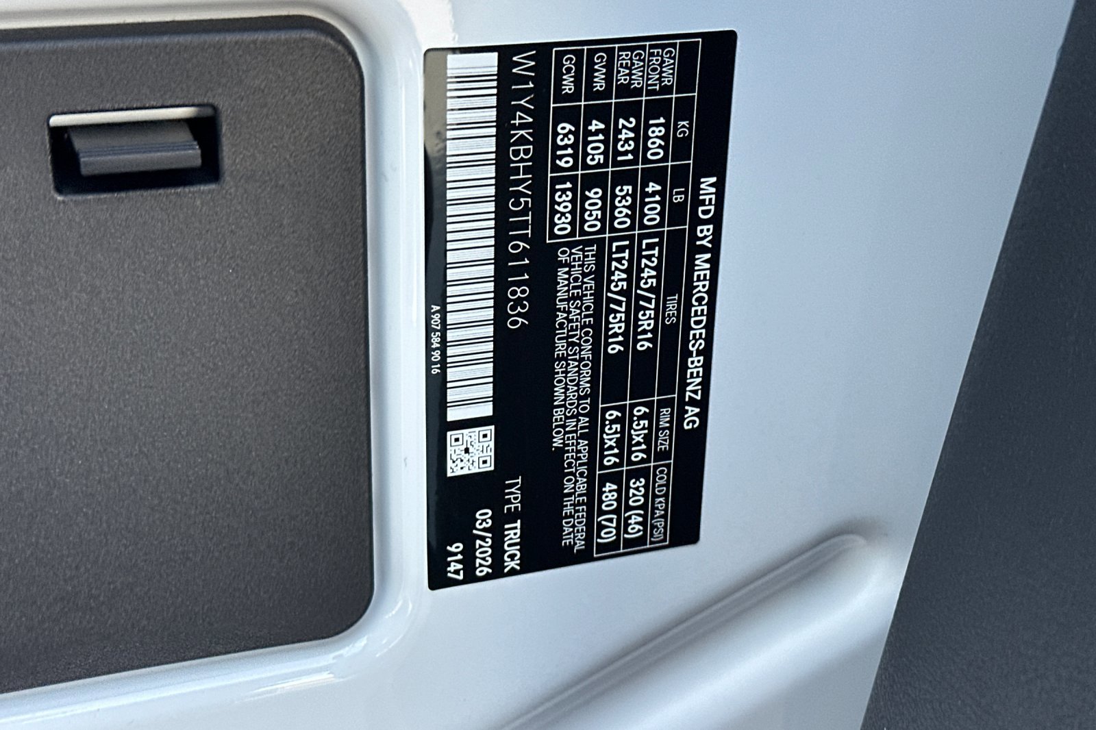 New 2026 Mercedes-Benz Sprinter 2500 image 27