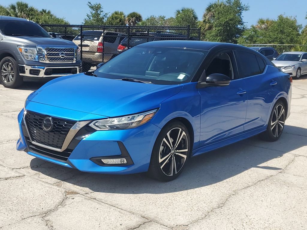 Certified 2021 Nissan Sentra SR FWD image 1
