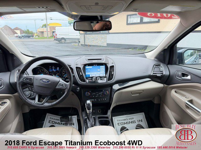 Used 2018 Ford Escape Titanium w/ Ford Safe & Smart Package AWD/4WD image 12