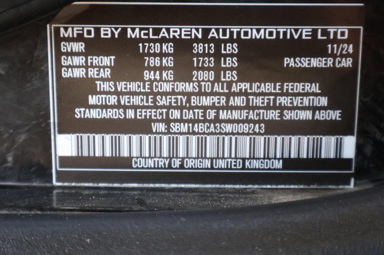 Used 2025 McLaren 750S Spider RWD image 28