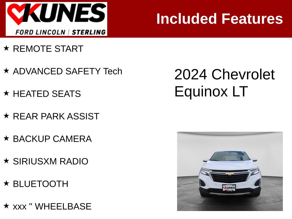 Used 2024 Chevrolet Equinox LT AWD/4WD image 2