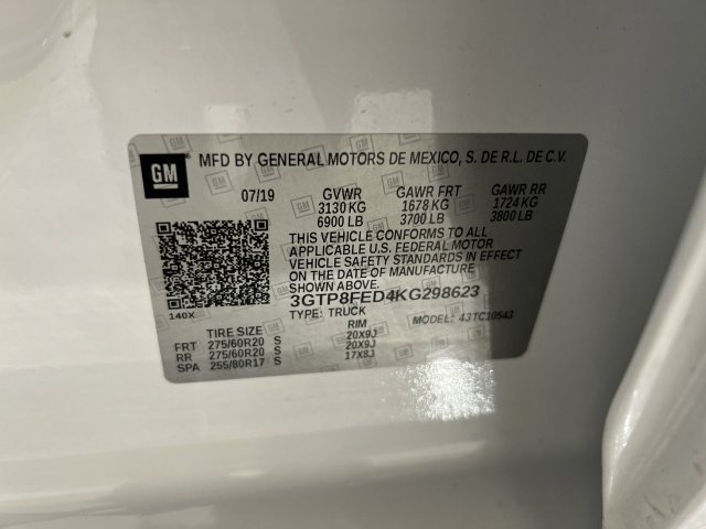Certified 2019 GMC Sierra 1500 Denali RWD image 29