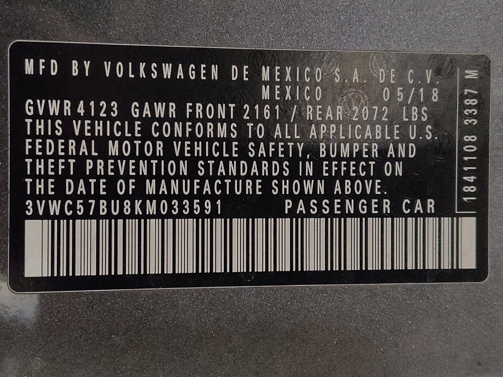 Used 2019 Volkswagen Jetta R-Line FWD image 33
