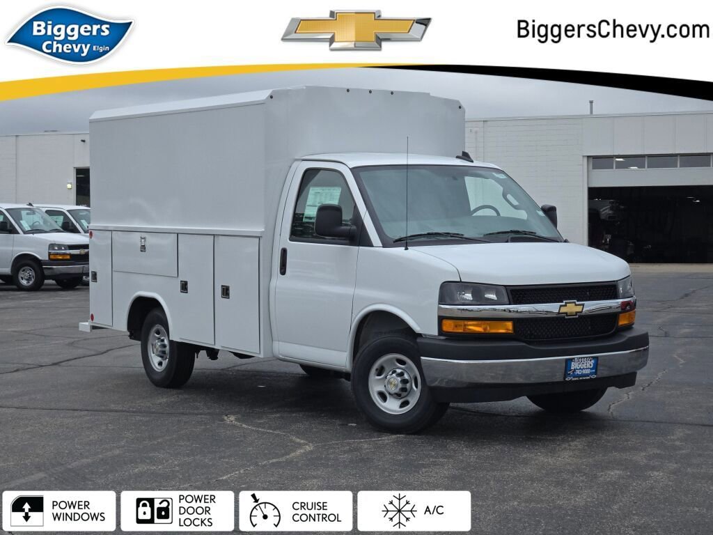 New 2025 Chevrolet Express 3500 w/ Power Convenience Package