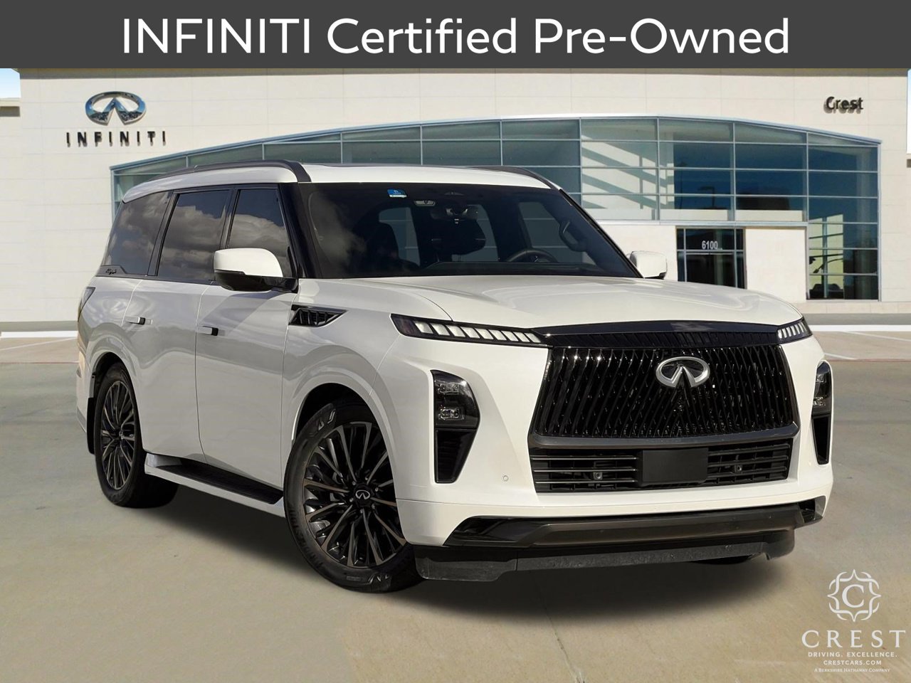Certified 2026 INFINITI QX80 Autograph w/ Premium Cargo Package