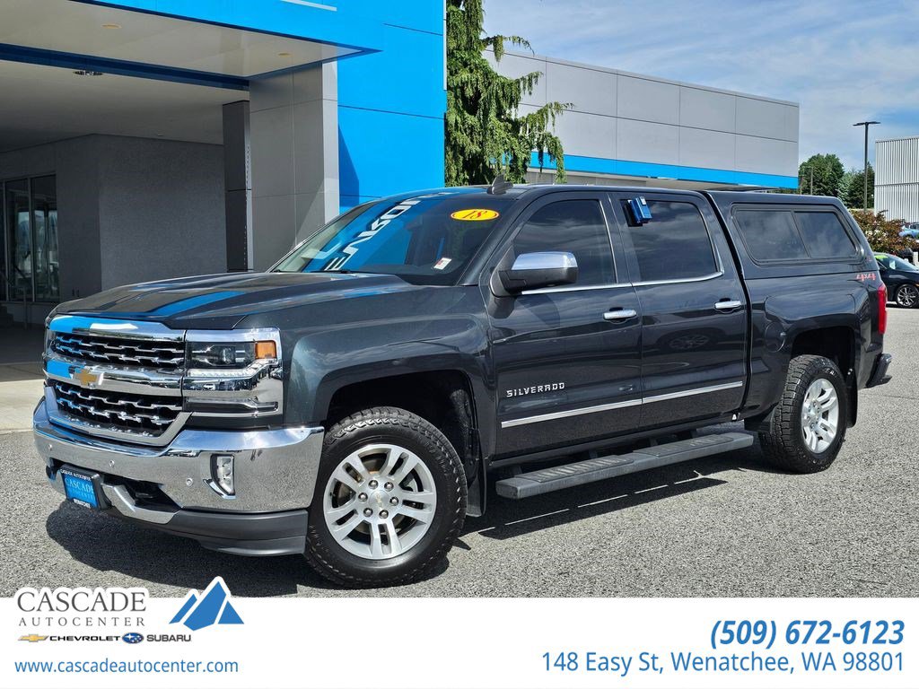 Used 2018 Chevrolet Silverado 1500 LTZ w/ LTZ Plus Package AWD/4WD image 1