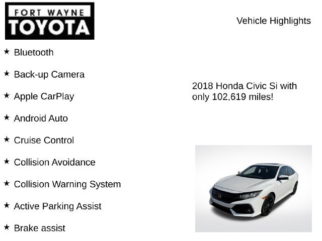 Used 2018 Honda Civic Si image 7